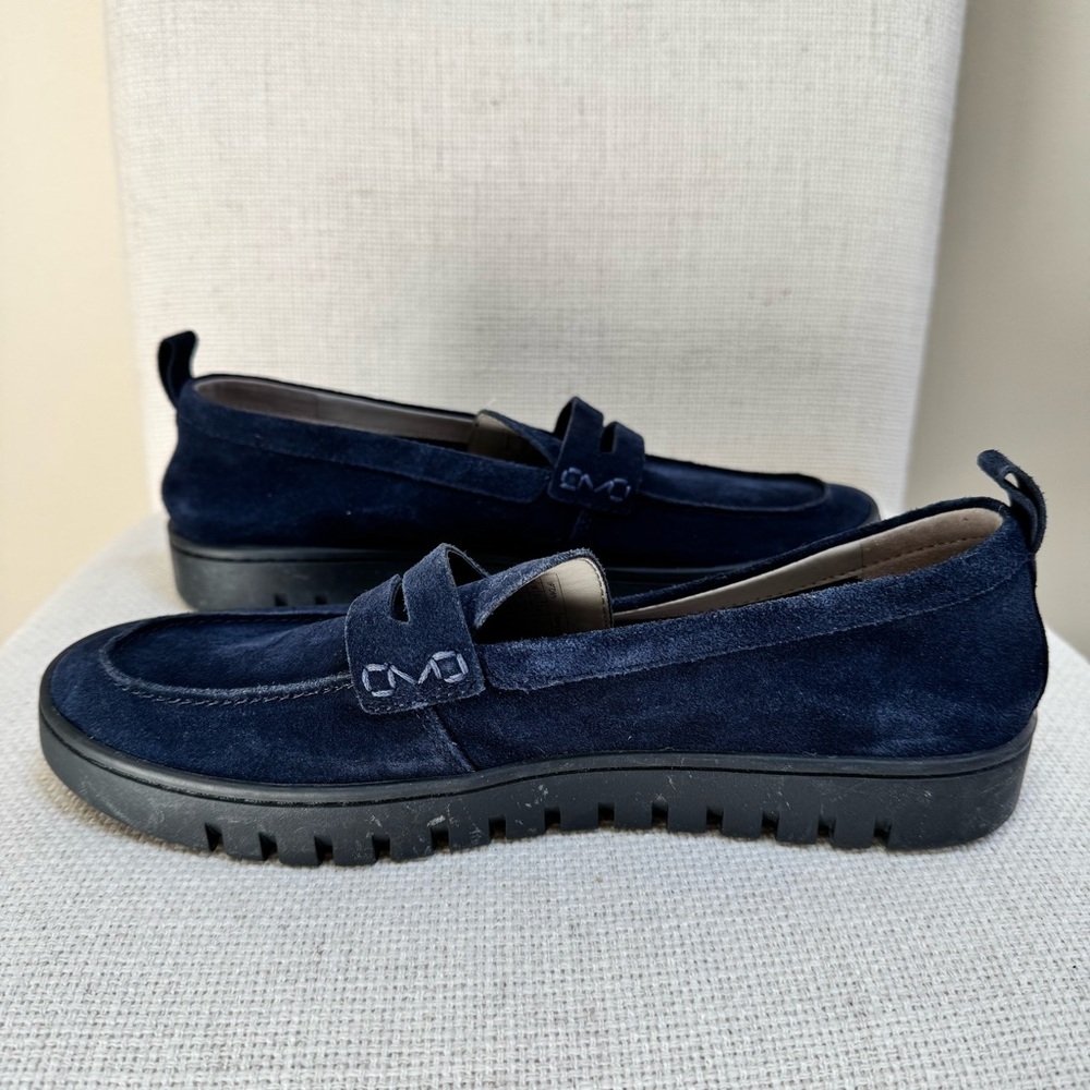 VIONIC Uptown Loafer Navy Suede size 10 - Picture 11 of 16